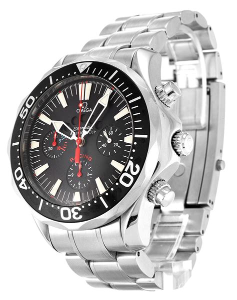 omega seamaster 300m black dial 44mm 2569.50.00|Omega Seamaster diver 300m quartz.